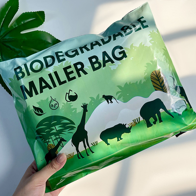 Tas Pengiriman Biodegradable Tas Pos Kompostable OEM ODM