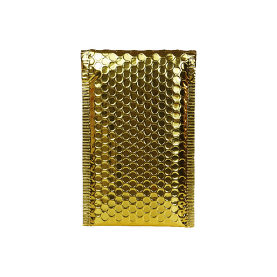 Emas Self Sealing Bubble Mail Bags Foil Ziplock Bags Dengan Tahan Kelembaban