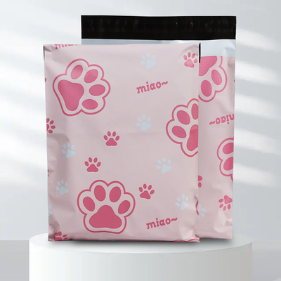 Encantadora impresión de patas rosas Bolsa de seguridad
