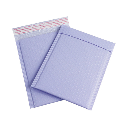 Kendini mühürleyen Mor Büyük Balonlu Poly Mailers Kalınlığı 140g