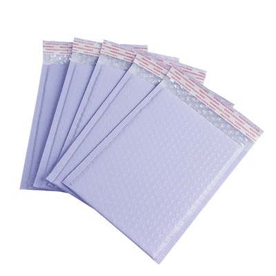 Kendini mühürleyen Mor Büyük Balonlu Poly Mailers Kalınlığı 140g