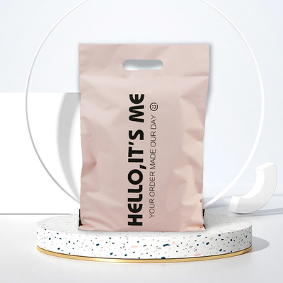 Προσαρμόσιμες βιοαποικοδομήσιμες Custom Printed Poly Shipping Bags με χειροπέδες Αδιάβροχες
