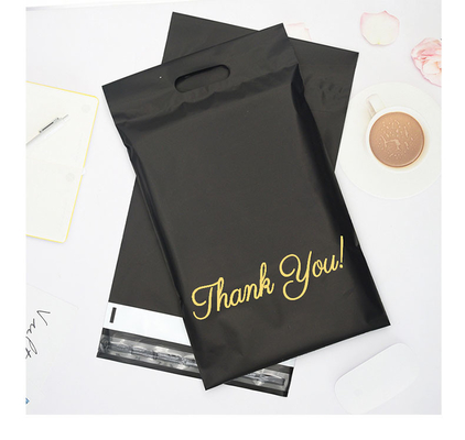 Προσαρμόσιμες βιοαποικοδομήσιμες Custom Printed Poly Shipping Bags με χειροπέδες Αδιάβροχες