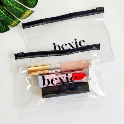 Tùy chỉnh Vật liệu phân hủy sinh học được niêm phong an toàn Hành tinh rõ ràng chống nước Zipper túi