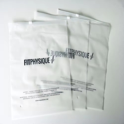 Sterk doorboordingsbestand herbruikbare heldere plastic zakken met rits