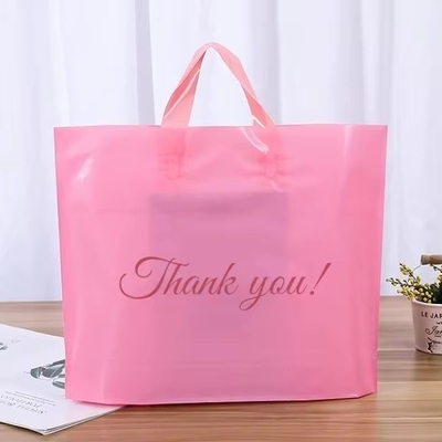 Túi nhựa tái chế với tay cầm túi thư cá nhân