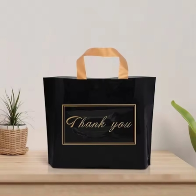 Biologisch afbreekbaar met logo's, herbruikbare plastic winkeltas