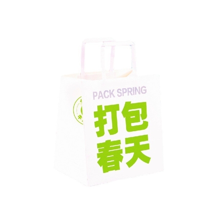 Kraft giấy White cardboard Custom logo túi giấy lụa màn hình da dây thừng hỗ trợ tùy chỉnh