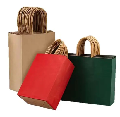 OEM ODM Flexo in giấy túi mua sắm với tay cầm