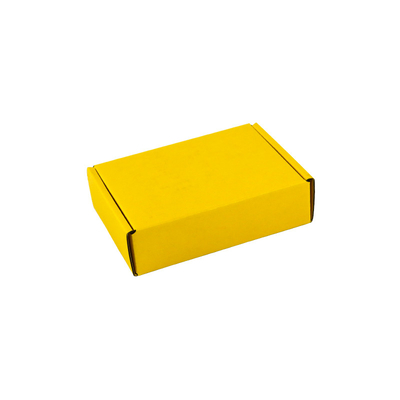 Creatividad ilimitada Cajas de avión amarillas personalizables para crear embalajes