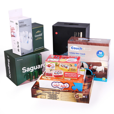 Imprimante personnalisable Carton rigide dur Luxe boîte couleur réutilisable pour l'emballage