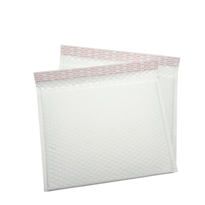 白色複合マットフィルム泡 16x20 バブルメール 穿刺耐性